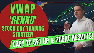 AWESOME RENKO VWAP DAY TRADING STRATEGY  Great Results amp Easy To Set Up [upl. by Vyse]