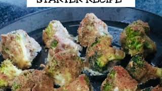 MALAI BROCCOLI STARTER RECIPECREAMY BROCCOLI BITES343 [upl. by Glynas]