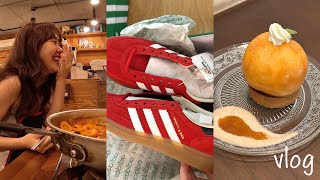 vlog 어쩌다 보니 제니 손민수템만 가득한 언박싱 🎁 연남동에서 한 시간 웨이팅 한 이미커피 제 점수는요 🍑☕️ 갈 때까지 갔다 인생 몸무게 찍어버림 [upl. by Iloj]