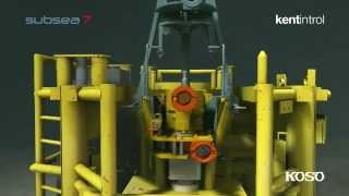 Subsea valve intervention system retrieval and reinsertion [upl. by Suedaht]