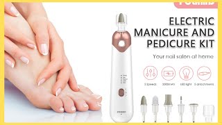 Best Manicure Pedicure Kit  Professional Manicure Pedicure Kit Electric Nail File Set [upl. by Erminna]