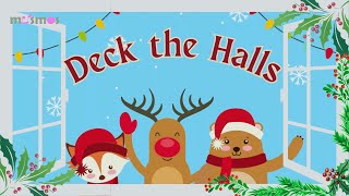 Deck the Halls Fa la la la la  Festive Holiday Songs  Songs amp Rhymes for Kids  Musmos [upl. by Autrey]