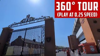 Full 360 of Anfield PLAY AT 025 SPEED  Klopps Farewell Game Liverpool vs Wolves 19 May 2024 [upl. by Bennet]