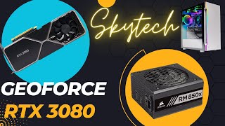 Geoforce RTX 3080 and PSU Upgrade  Skytech Archangel [upl. by Kenyon785]