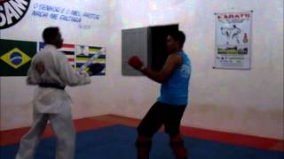 Wing Chun vs Shotokan [upl. by Adlog]