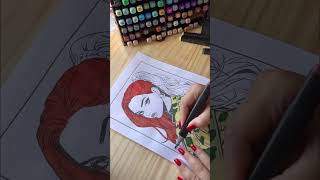 youtubeshorts coloring art painting [upl. by Ravilob]