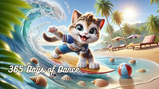 365 Days of Dance A Performing Kitty That Will Steal Your Heartaicats cats cute catmemes [upl. by Gawain]