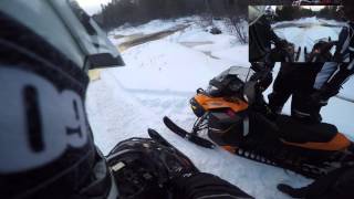 SkiDoo Expedition Xtreme  Small Water Skip [upl. by Lekram]