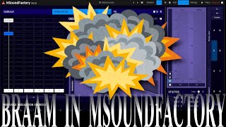 Creating a Braam sound in MSoundfactory [upl. by Angi726]