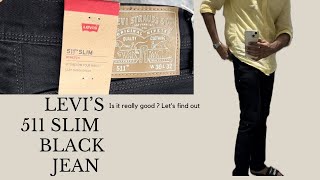 LEVI’S 511 Slim jeans black [upl. by Rheinlander]