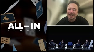 AllIn Summit Elon Musk on Ukraine X the creator economy China AI amp more [upl. by Adyela]