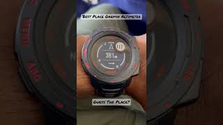 Garmin watch Altimeter at test garminwatch combatwarriors shortsvideo trending shorts [upl. by Sontich845]