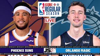 Phoenix Suns Vs Orlando Magic  NBA LIVE TODAY 2024 Full Game Scoreboard [upl. by Yeslrahc574]