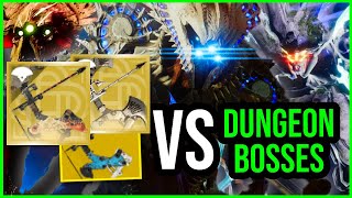 Leviathans Breath NUKING BOSSES Leviathans Breath vs Dungeon Bosses Destiny 2 [upl. by Antsirhc282]