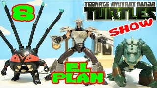 TORTUGAS NINJA show 8 el plan  stop motion  corto  parodia  animacion  ninja turtles [upl. by Jannery281]