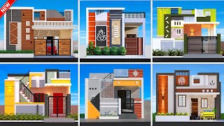 Wonderful 25 Small House Front Elevation Designs in India 2024  Single Floor House Front Elevation [upl. by Vinna]