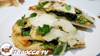 557  Pinsa romana alla Boccasenti lì come schiocca focaccia salata facile croccante e leggera [upl. by Janik941]