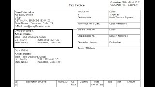 How to Remove consignee details in Tally prime [upl. by Silber]