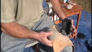 Flint Knapping Fundamentals NonAbraded Platform pt2 [upl. by Kirschner688]