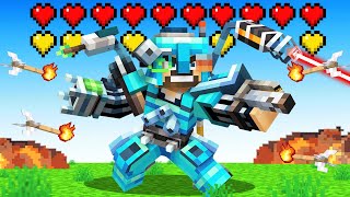 Crafting Level 7846392 Armor in Minecraft [upl. by Nnylasor]