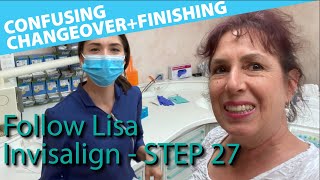 🦷 Invisalign 27  Confusing with changeover and the finishing touches to my braces  Follow Lisa [upl. by Nosnej497]