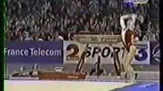 Lilia Podkopayeva  1996 French International  Floor Exercise [upl. by Hgielra134]