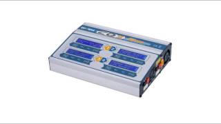 EVPEAK CQ2 4x50W 6A 110220V 16S RC Battery Balance Charger [upl. by Balmuth]