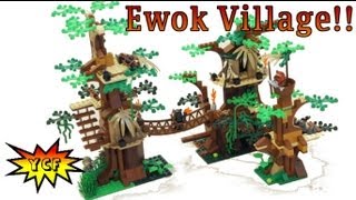 LEGO Ewok Village Star Wars MOC [upl. by Nomed214]