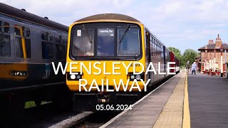 Wensleydale Railway 05062024 [upl. by Elleron]