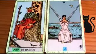 Combinaciones tarot con LA REINA DE BASTOS  ARCANOS MENORES DE ESPADAS Por TARA [upl. by Englis173]