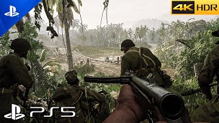 PS5 THE PACIFIC WAR  Realistic ULTRA Graphics Gameplay 4K 60FPS HDR Call of Duty [upl. by Prader463]