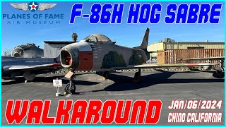 F86H HOG SABRE WALKAROUND [upl. by Ramed]