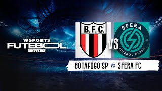 JOGO COMPLETO  BOTAFOGO SP X SFERA FC  Copinha  15012024 [upl. by Morgen]