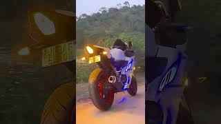 bike bikelover biker bikeride yamaha yamahar15 m15 trending shorts rider youtube ride [upl. by Vitek]