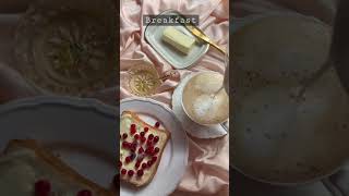 Bread with butter and lingonberriescoffee perfect morning Honey Bee ng Norway [upl. by Fidelio]