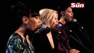 Sugababes  Crash and Burn Live [upl. by Nalniuq]