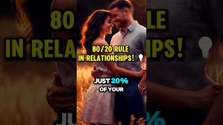 The 8020 Rule That Will CHANGE Your Relationship Forever stoicismmindset [upl. by Aronoff]