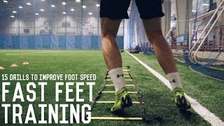 15 Fast Footwork Exercises  Increase Your Foot Speed With These Speed Ladder Drills [upl. by Niarbo]