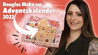 DOUGLAS Makeup ADVENTSKALENDER 2022 Unboxing [upl. by Darin]