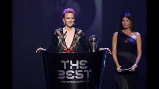 Megan Rapinoe reaction  The Best FIFA Womens Player 2019 [upl. by Keil]