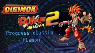 Digimon Rumble arena 2 flamon progress classic [upl. by Puiia]