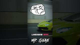 Lamborghini vs Ferrari vs Mustang vs Bugatti entry🗿💀💵ferrari lamborghinimustangyoutubeshorts [upl. by Eniala]