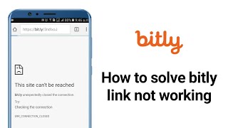 How to solve bitly link not working [upl. by Kennan]