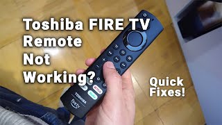 Toshiba Fire TV Remote Not Working  5Min Troubleshooting [upl. by Noell]