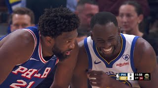 Draymond Fouls Embiid 0 Seconds Into Game 🤣 [upl. by Tyrus]