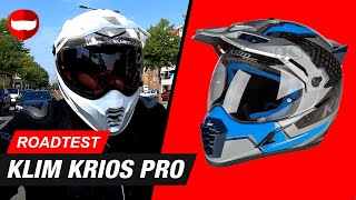 Klim Krios Pro Helmet Review and Road Test  ChampionHelmetscom [upl. by Assyla204]