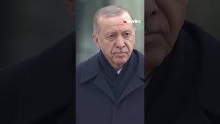 Başkan Erdoğan Bişkekte resmi törenle karşılandı [upl. by Alian61]