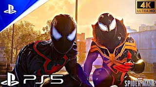 Marvels SpiderMan 2 PS5 ULTRA Realistic Graphics Gameplay 4K HDR 60FPS [upl. by Larrie745]