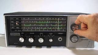 HEATHKIT SW717 Radio Receiver 4 Bands 1971 Short Wave Kit [upl. by Idnek238]