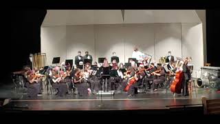 NWSA Chamber Orchestra and Wind Ensemble  Bacchanale from Samson and Delilah 121421 [upl. by Eegnat]